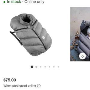 Winter carseat cover